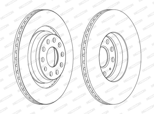 Brake Disc DDF1503C