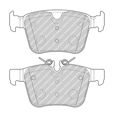 Brake Pad Set, disc brake FDB4927