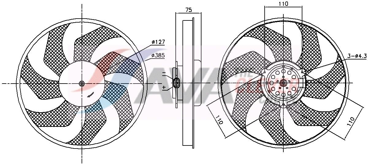 Lüfter, Motorkühlung