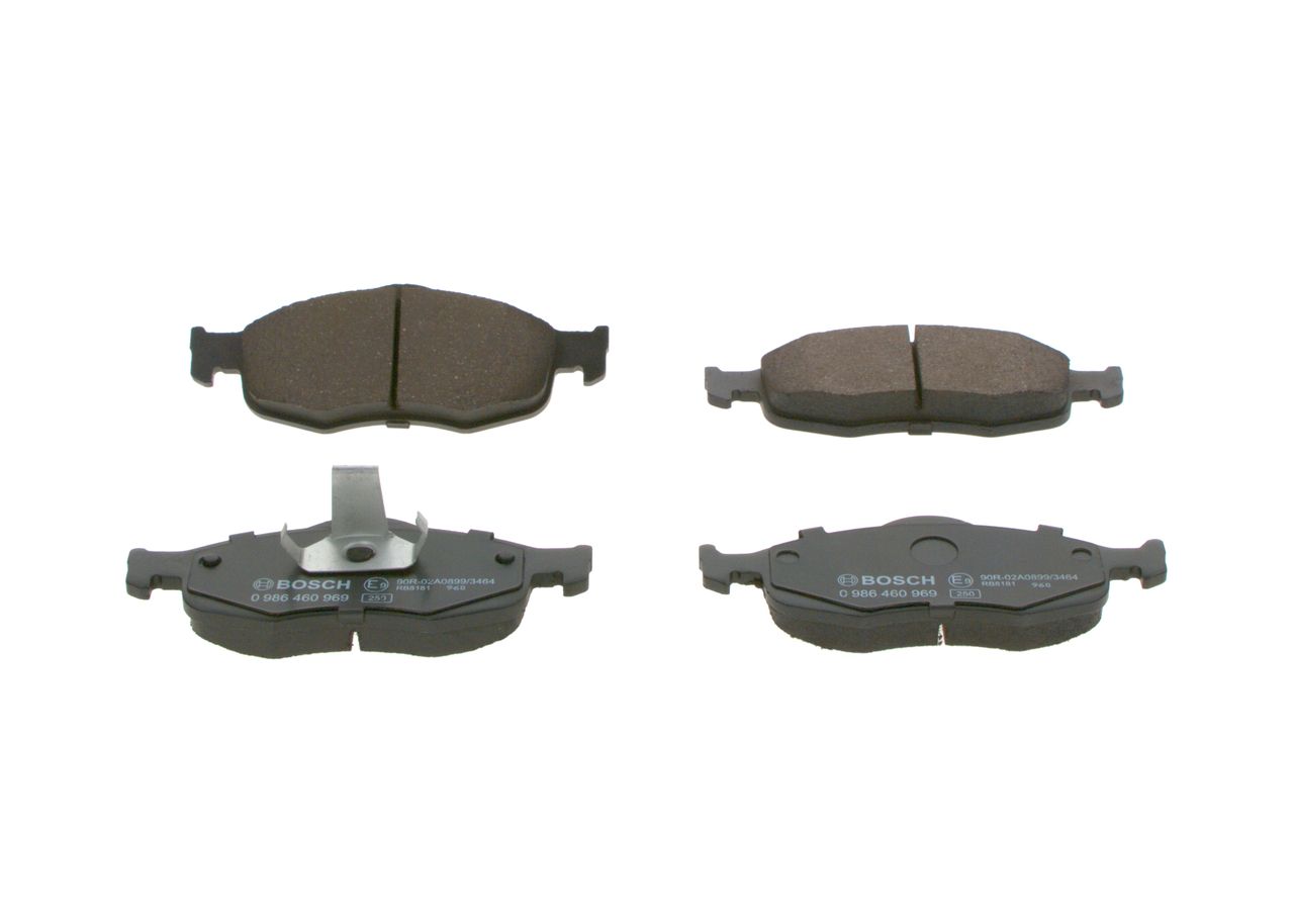 Brake Pad Set, disc brake 0 986 460 969