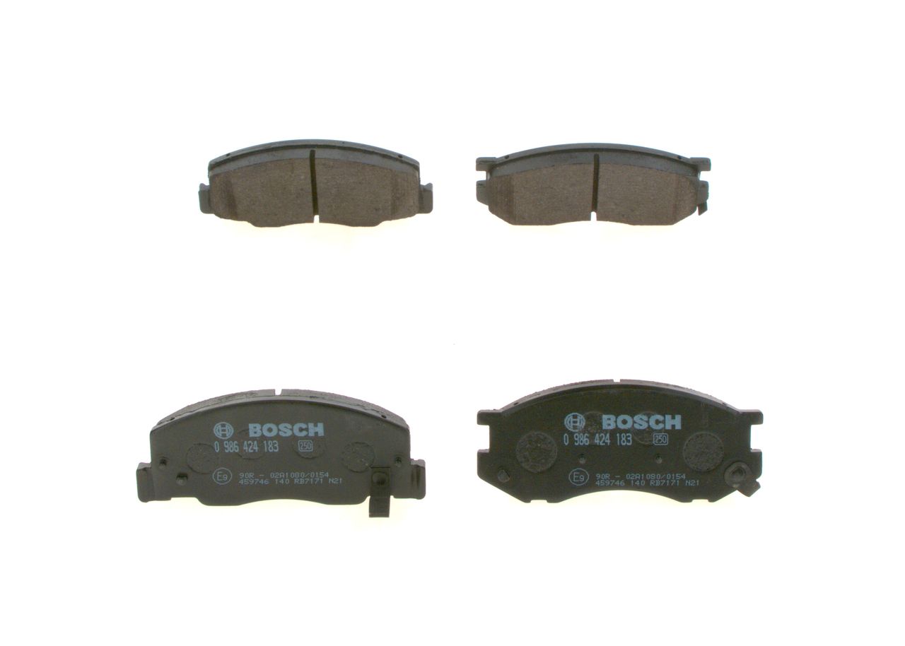 Brake Pad Set, disc brake 0 986 424 183