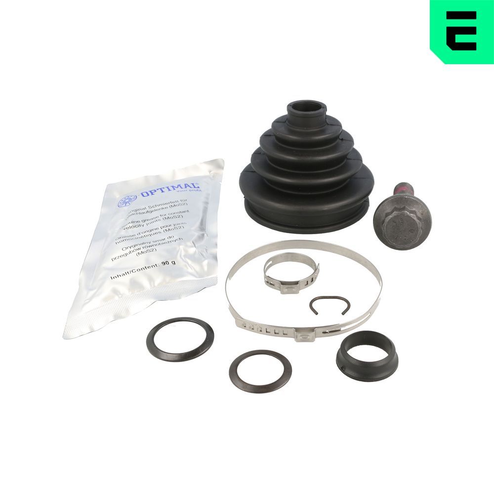 Faltenbalgsatz, Antriebswelle