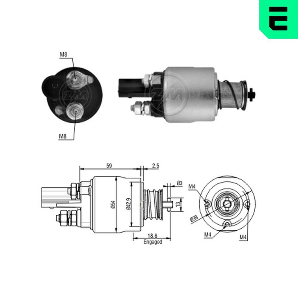 ERA ZM1498 Magnetschalter, Starter