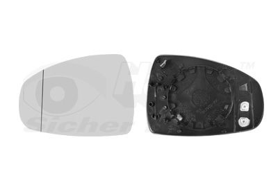 VAN WEZEL 0301837 - Spiegelglas, Au&szlig;enspiegel * HAGUS *