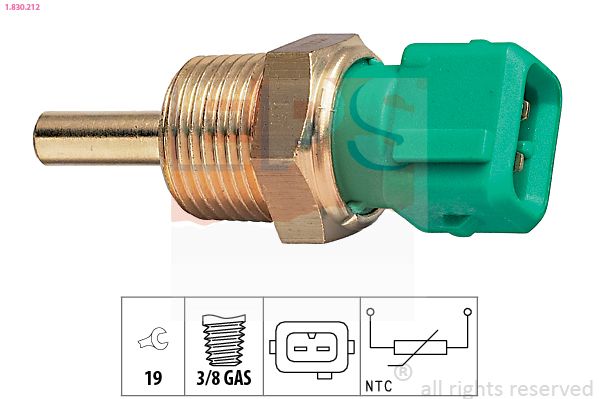 Sensor, Kühlmitteltemperatur