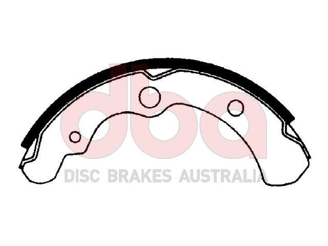 Street Series Brake Shoes [Subaru Leone 180mm] - TecDoc Only