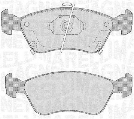 Brake Pad Set, disc brake 363916060532