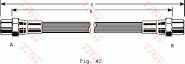 FLEXIBLE DE FREIN  9900