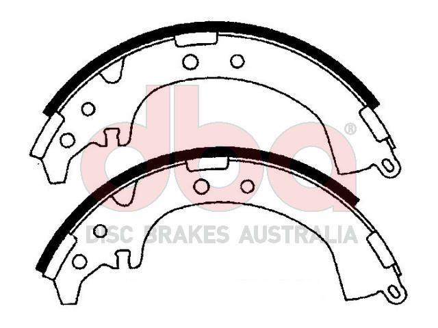 Street Series Brake Shoes [Toyota Rav4 228.6mm] - TecDoc Only