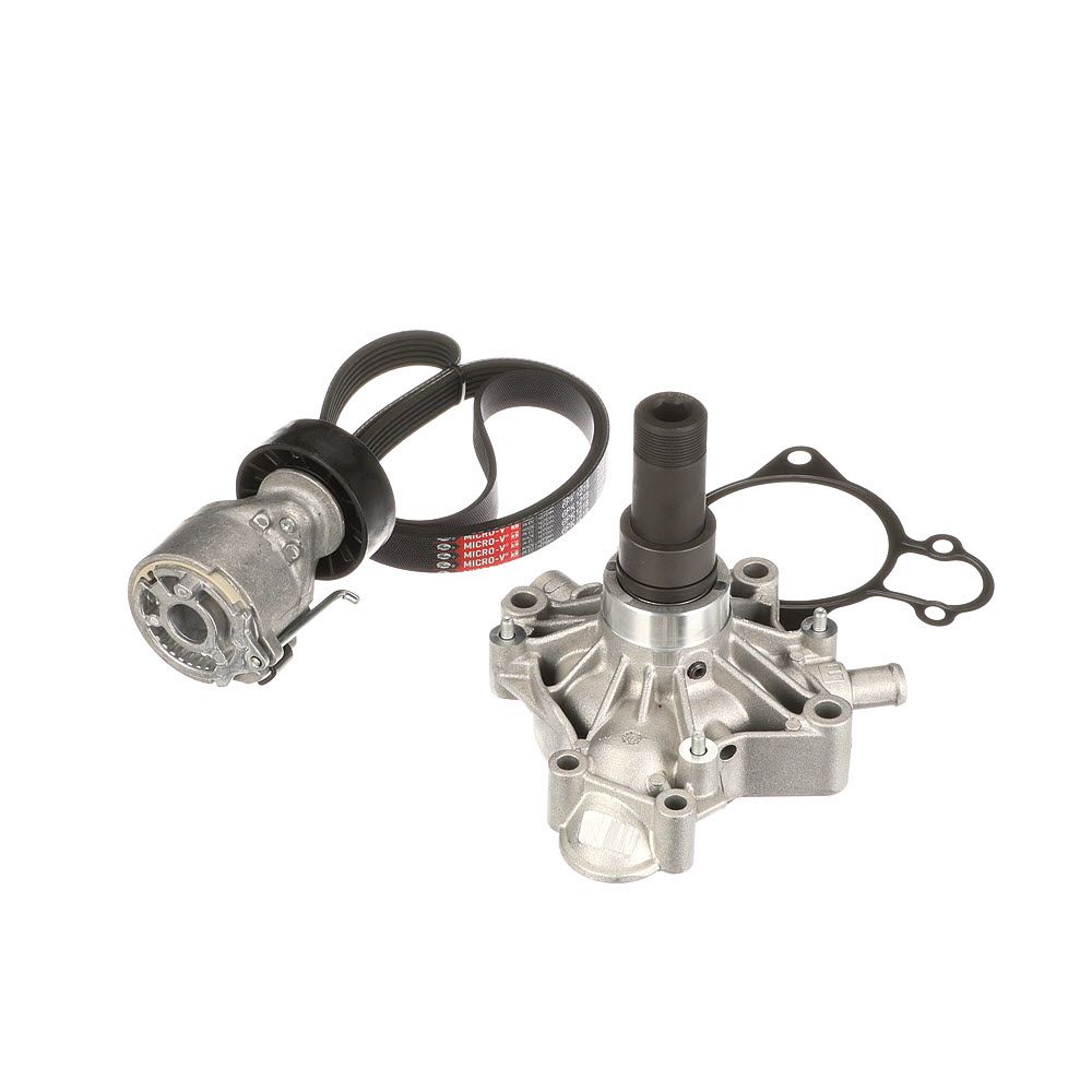 vandens siurblys + V formos rumbuotas diržas, komplektas