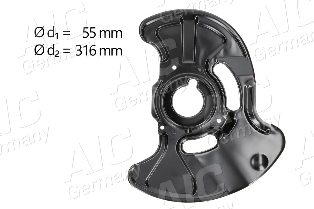 AIC 55193 - Spritzblech, Bremsscheibe