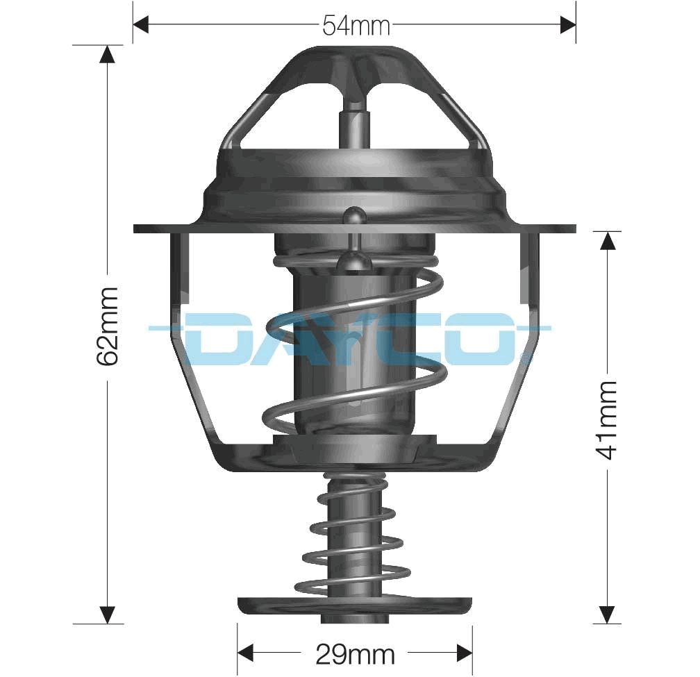 THERMOSTAT 54MM DIA 89C FORD - TecDoc Only
