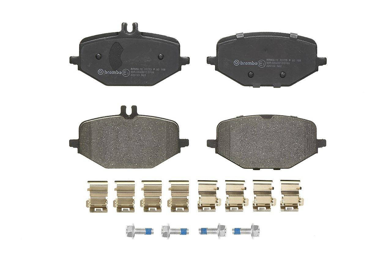 Brembo P 50 168 Bremsbelagsatz, Scheibenbremse