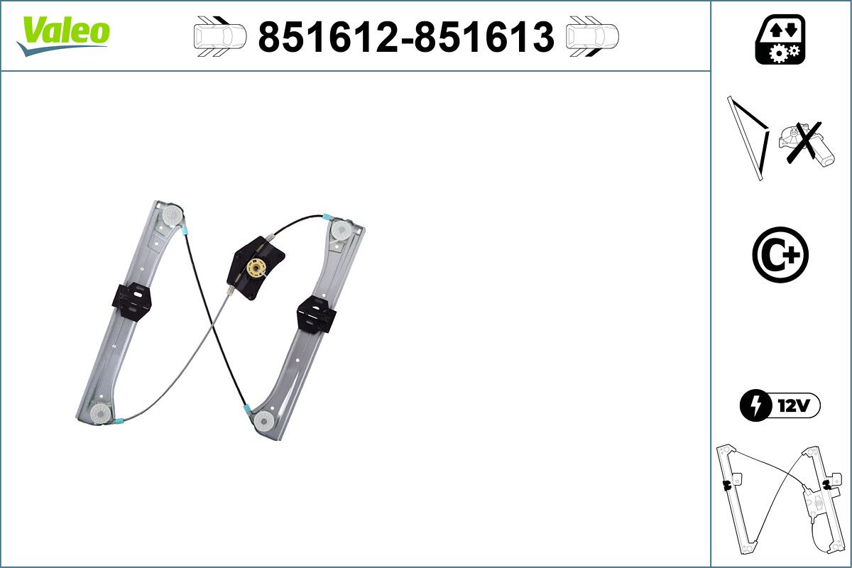 Valeo 851612 Fensterheber