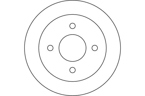 TRW BRAKE DRUM - TecDoc 2