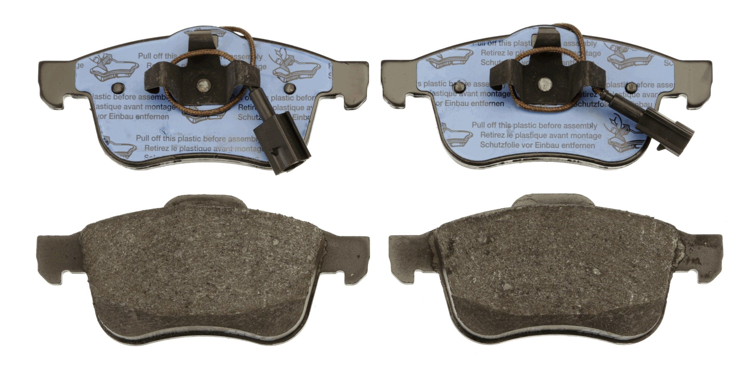 TRW DISC BRAKE PADS - TecDoc 2