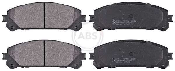 Brake Pad Set, disc brake 37844