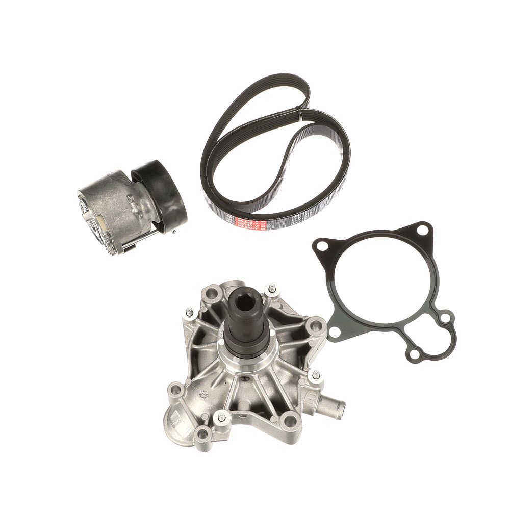 vandens siurblys + V formos rumbuotas diržas, komplektas