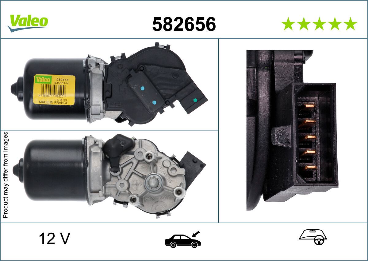 VALEO 582656 - Wischermotor