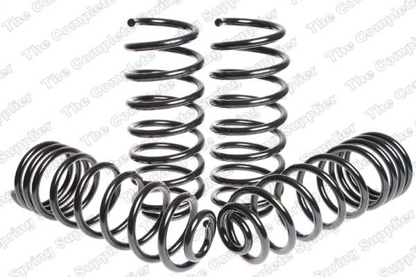 Fahrwerkssatz, Federn