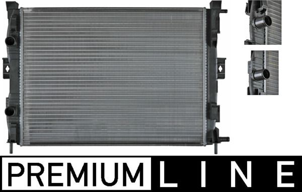Radiador, refrigeración del motor