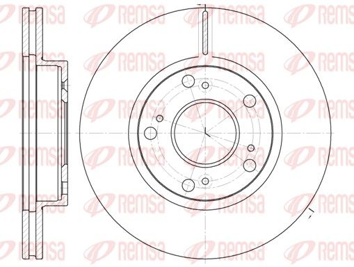 Brake Disc 61263.10