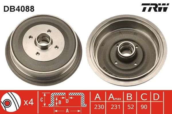 TAMBOUR DE FREIN  9900