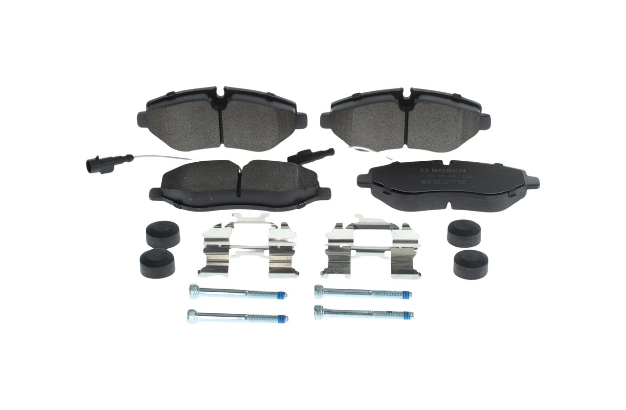 Bremsbelagsatz, Scheibenbremse