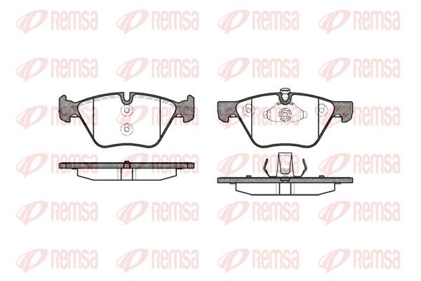 Premium Front Brake Pad Set Premium Front Brake Pad Set