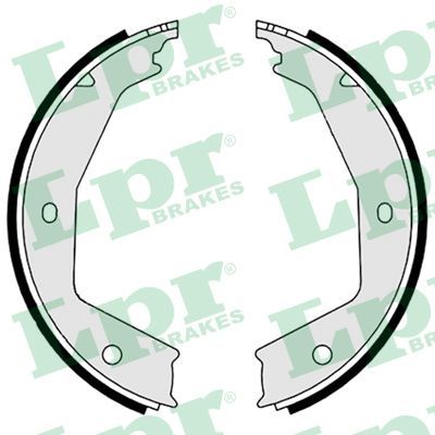 Brake Shoe Set, parking brake 09060