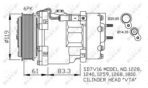 Compressor, air conditioning 32198