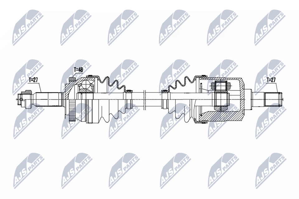 NTY NPW-HY-639 Antriebswelle