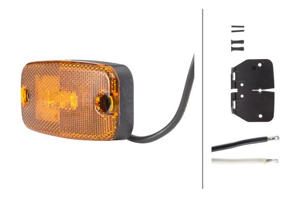 VF FEU LAT 9-36V LED ORANGE AVEC SU