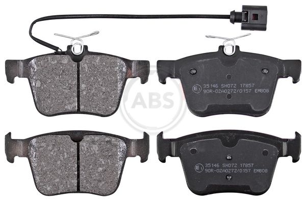 Brake Pad Set, disc brake 35146