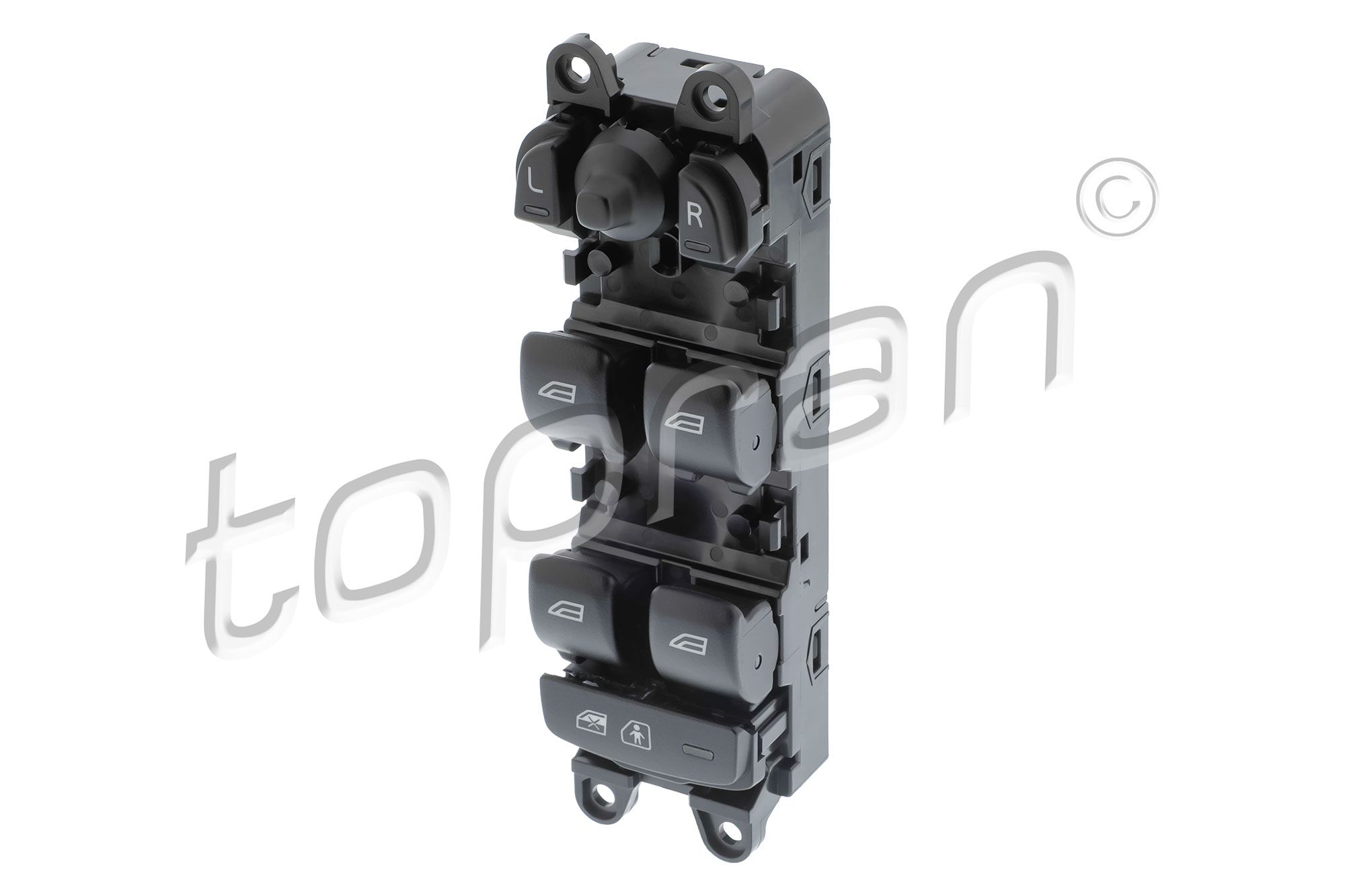 TOPRAN 602 249 - Schalter, Fensterheber