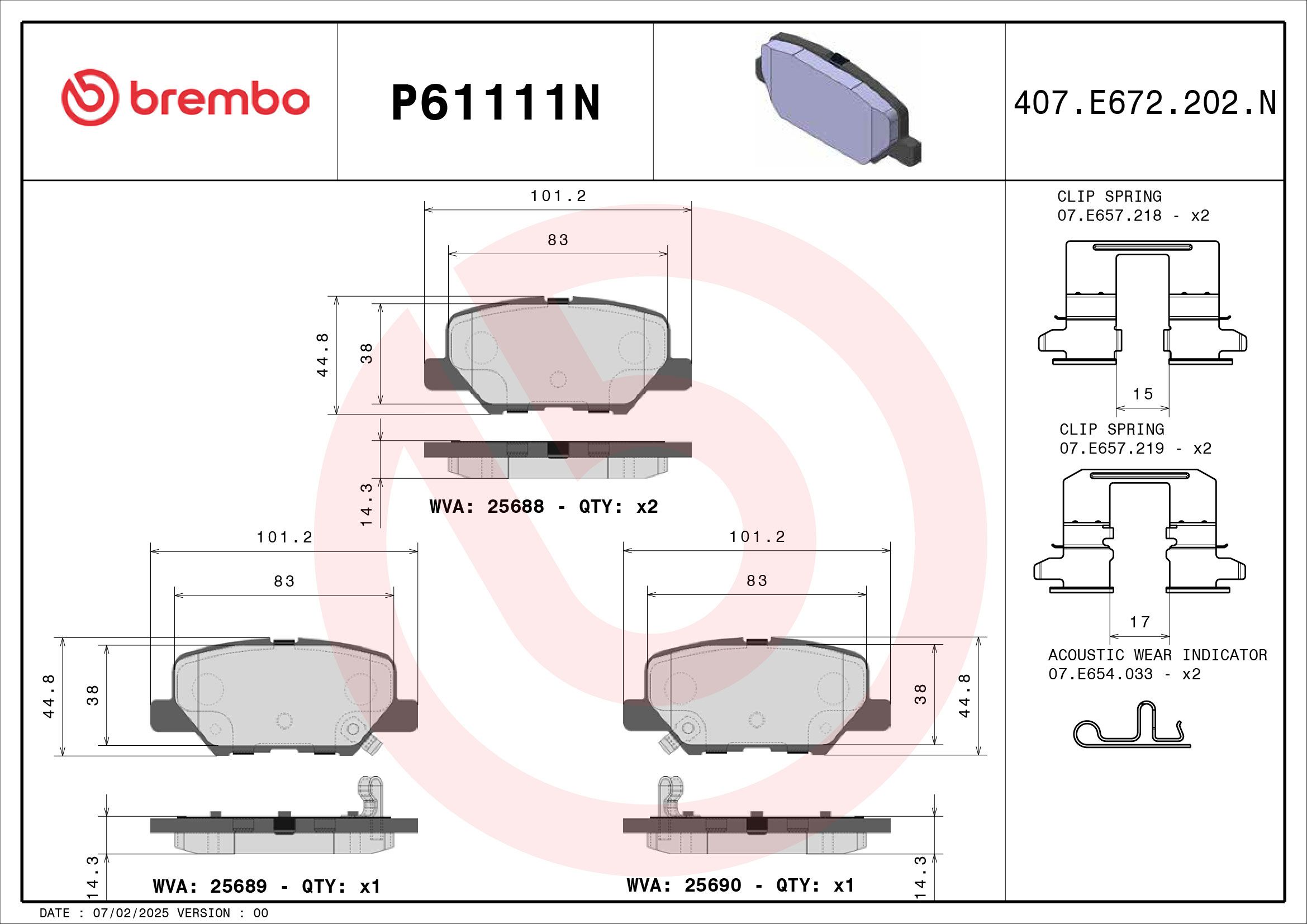 CITROEN C4 AIRCROSS 12- (RR) - TecDoc 1