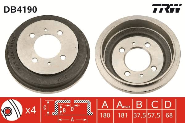 TAMBOUR DE FREIN  9900