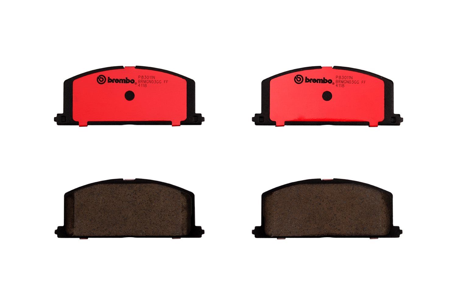 BREMBO DISC PAD -  TOYOTA CAMRY 88-91 (FRT) *Holes - TecDoc 1
