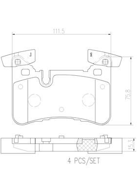 MERCEDES BENZ CLS63 AMG S X218 12-16 (RR) - TecDoc 1