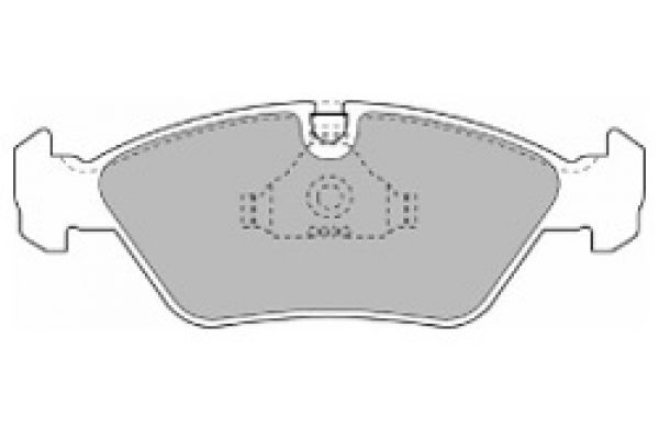 Bremsbelagsatz, Scheibenbremse