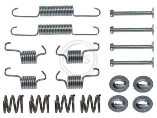 Accessory Kit, parking brake shoes 0011Q