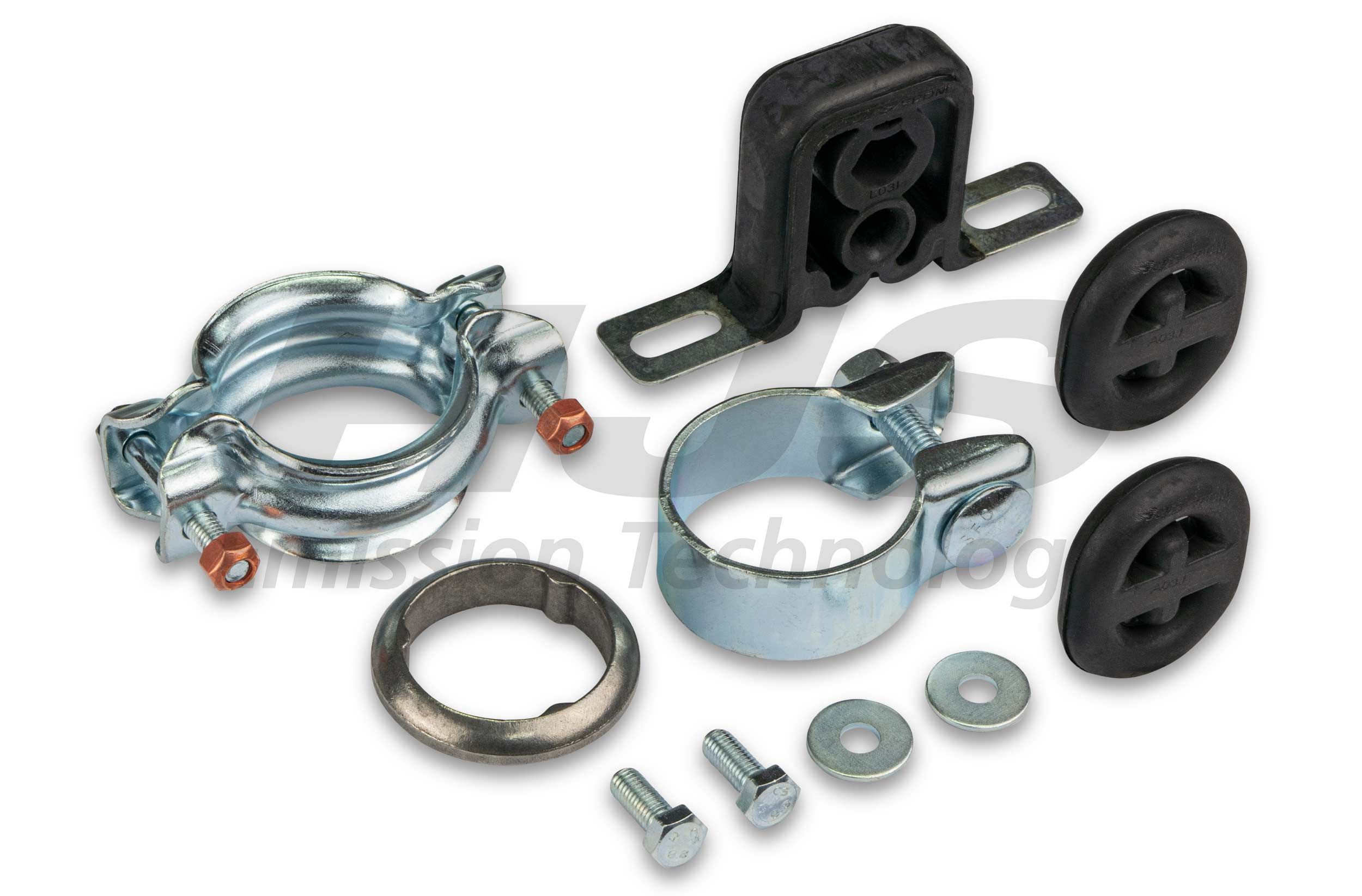 Montagesatz, Abgasanlage