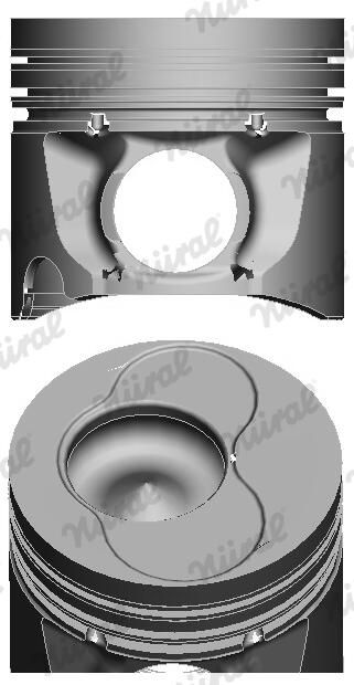 N&Uuml;RAL 87-114900-90 - Kolben