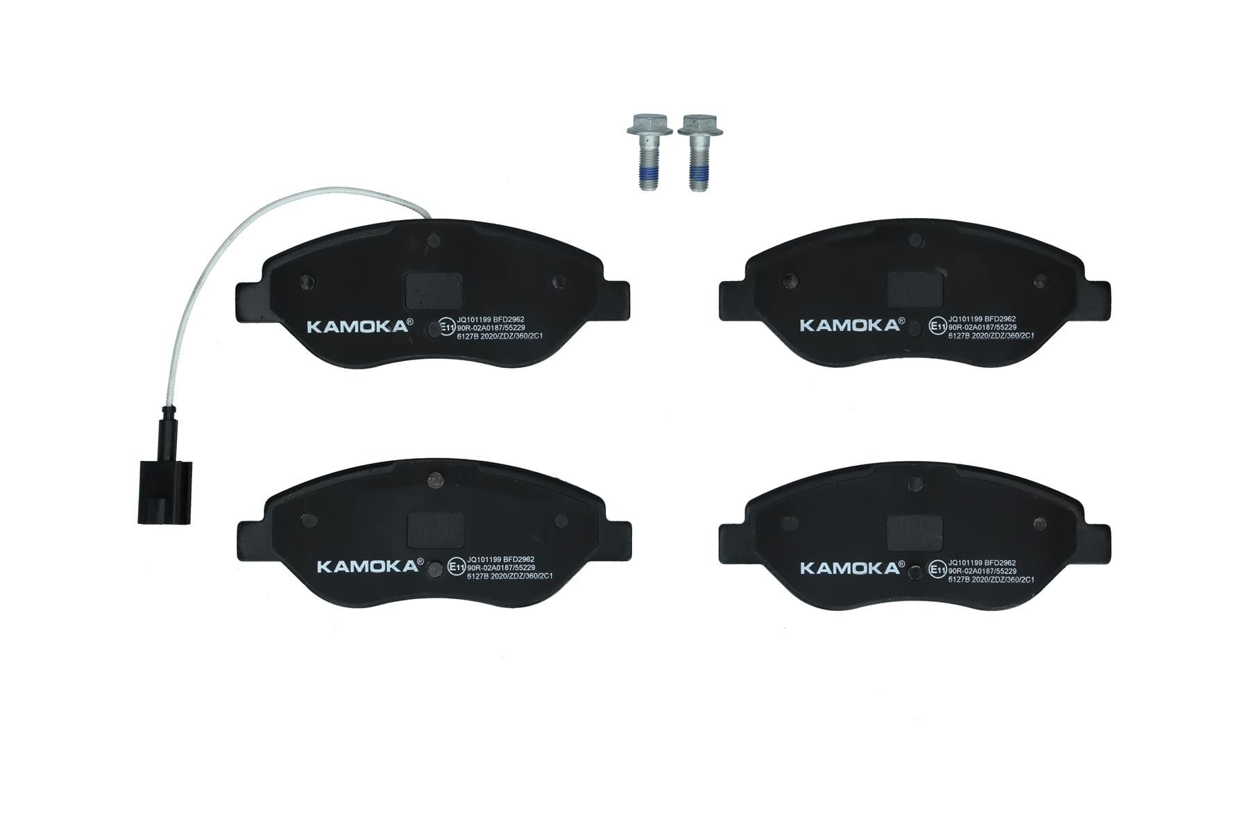 KAMOKA JQ101199 - Bremsbelagsatz, Scheibenbremse