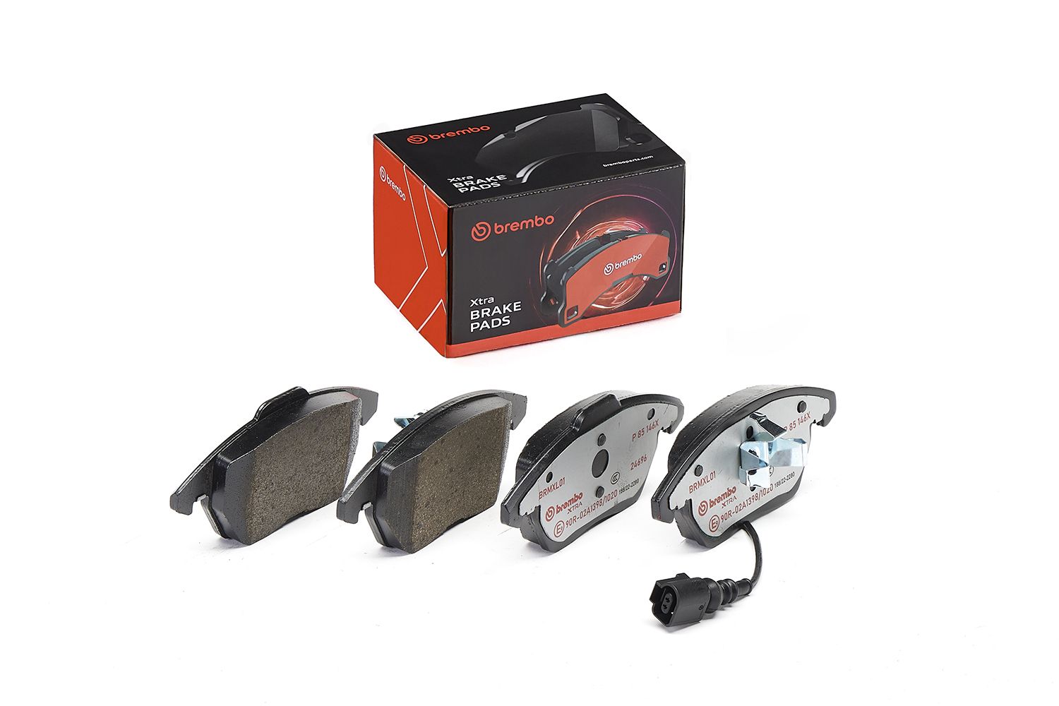 Bremsbelagsatz, Scheibenbremse