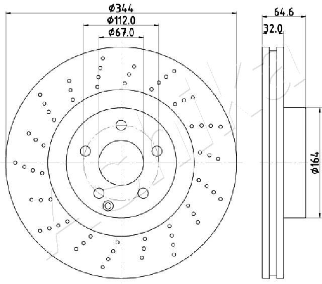 Brake Disc 60-00-0558