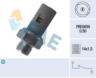 Oil Pressure Switch 12636