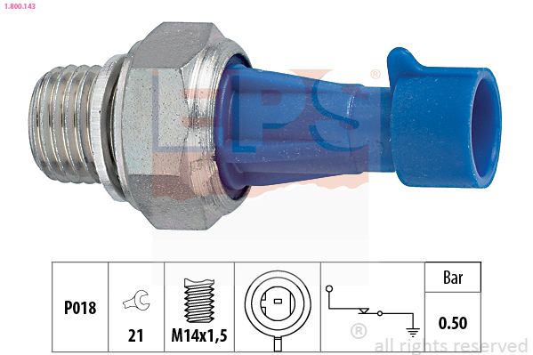 Oil Pressure Switch 1.800.143