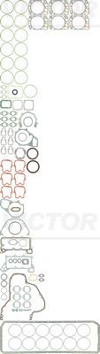Juego completo de empaques, motor