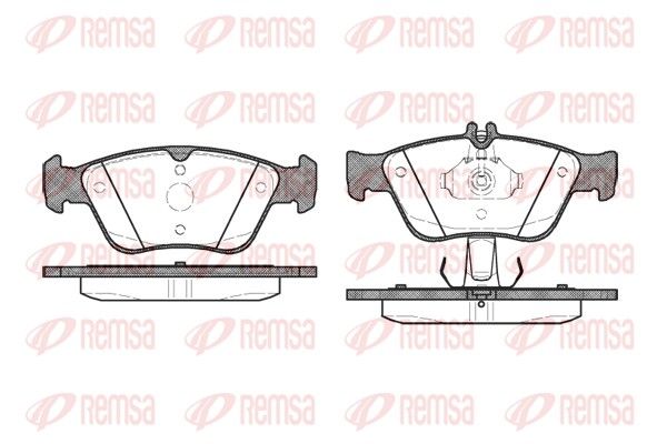 Premium Front Brake Pad Set Premium Front Brake Pad Set